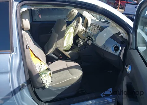 2013 Fiat 500 Lounge from USA, damaged, VIN 3C3CFFCR1DT514297